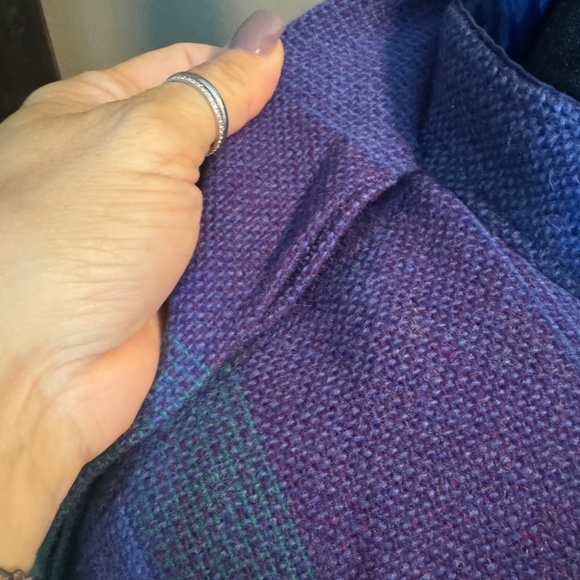 Vintage Gorgeous Irish 100% Pure New Wool Cape - Picture 12 of 16